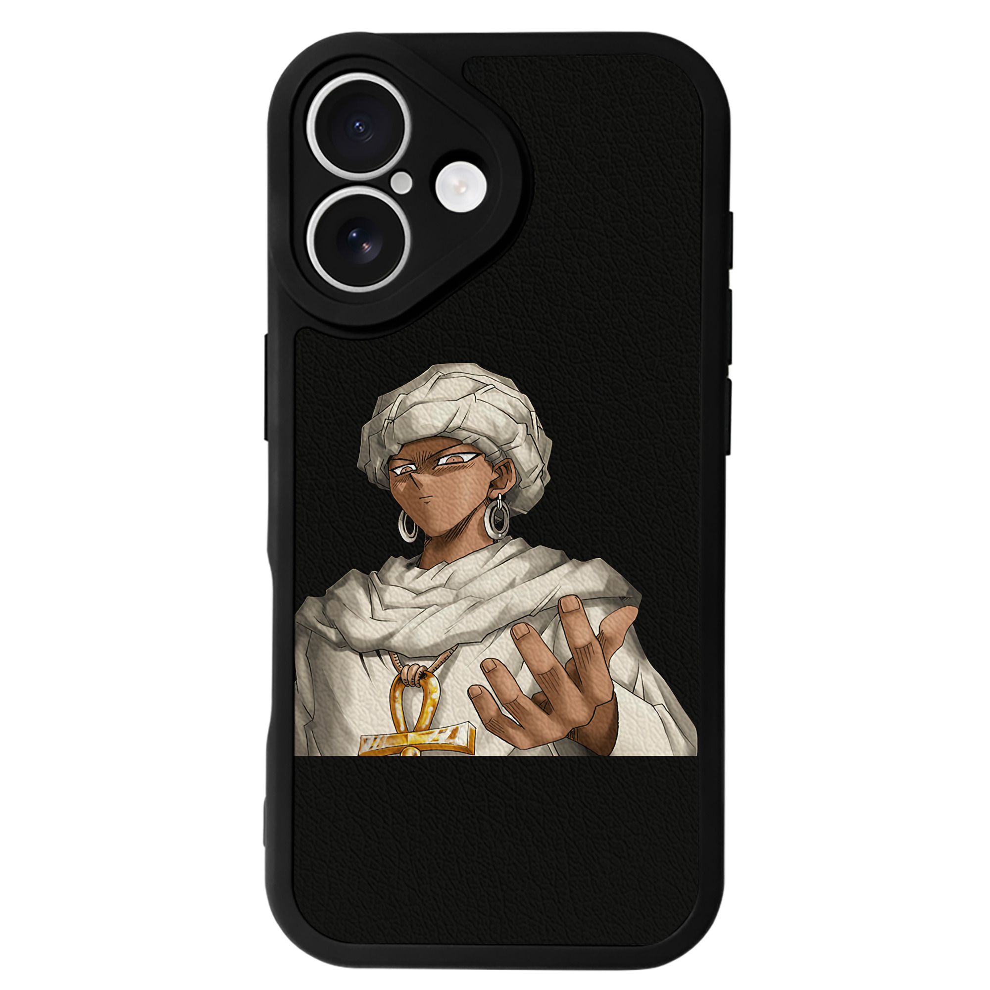 遊☆戯☆王 Yu-Gi-Oh! 【iPhone 16シリーズ対応】シリコンスマホケース（レザー調） 材質：シリコン
